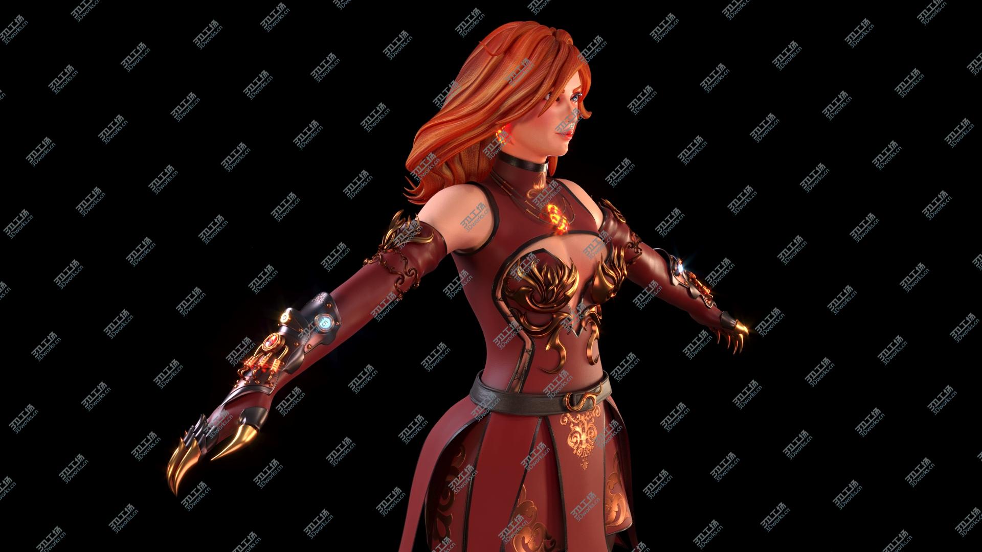 images/goods_img/202104091/Female Fire Mage 3D model/2.jpg